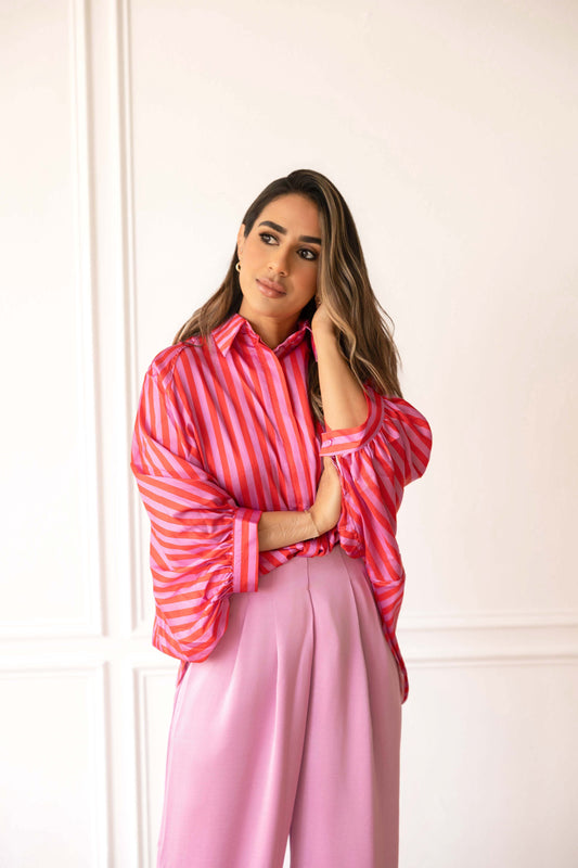 Striped Oversized Shirt