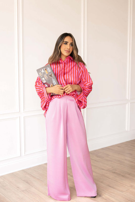 High-Waisted Palazzo Pants