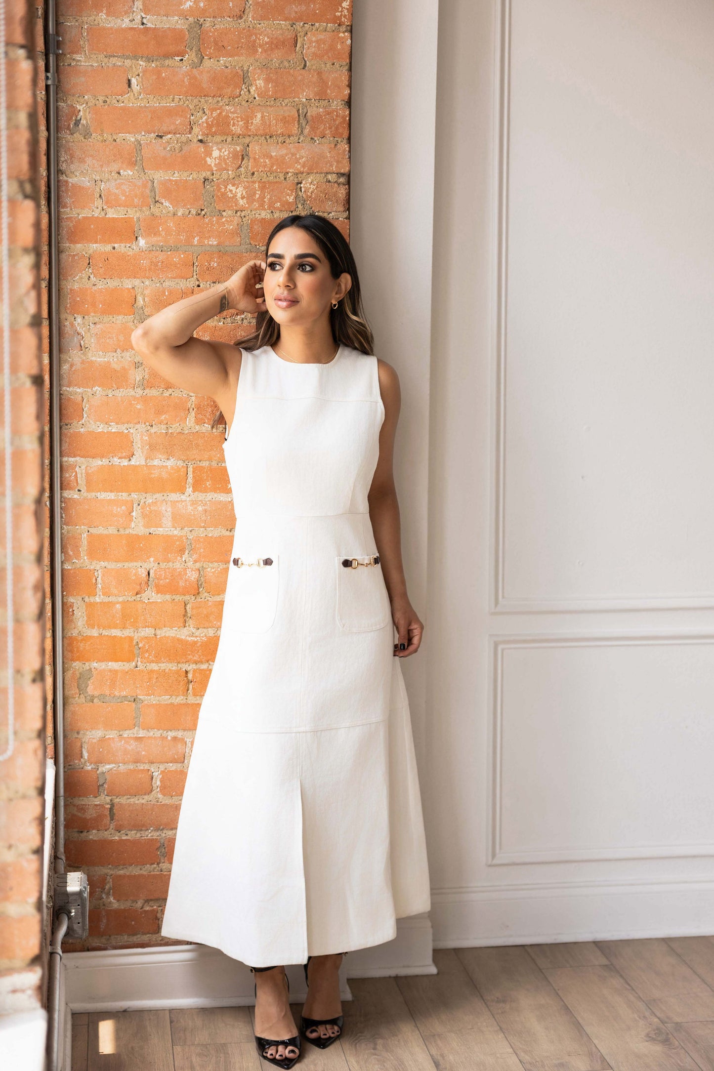 Sleeveless Midi Dress