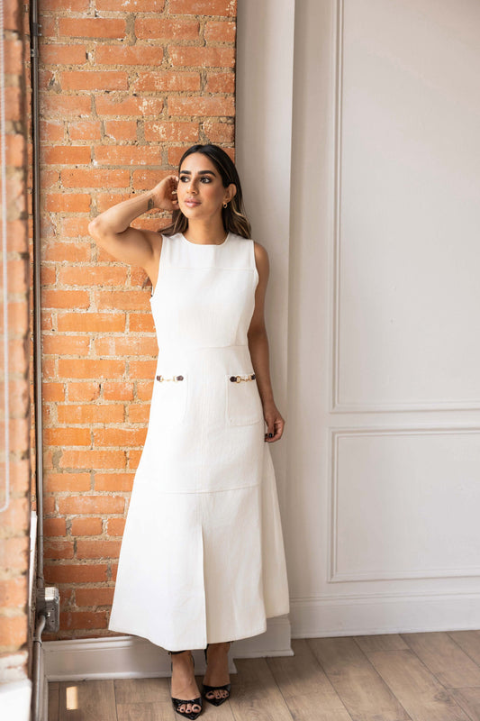 Sleeveless Midi Dress
