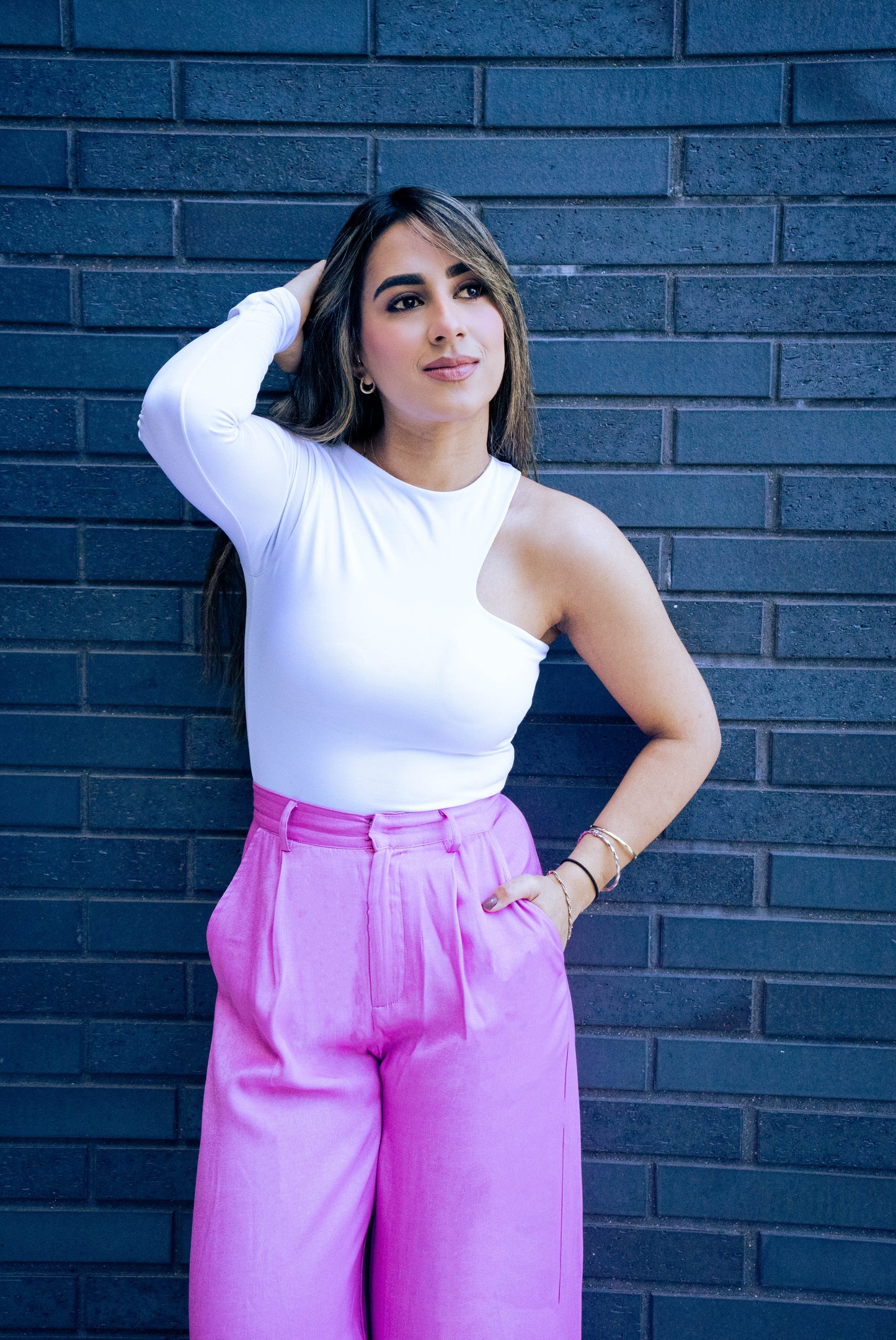 PINK PALAZZO PANT