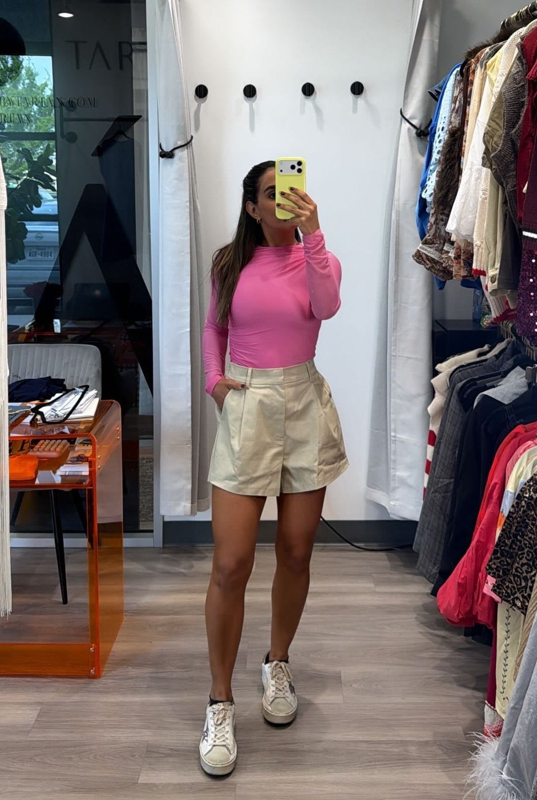 MESH PINK TOP