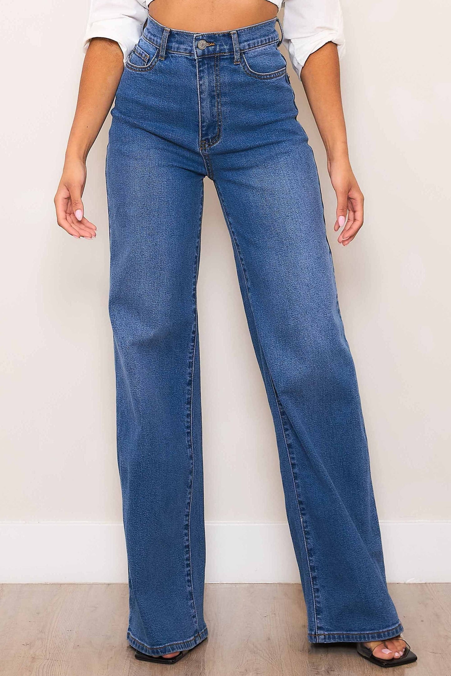 WIDE LEG JEANS