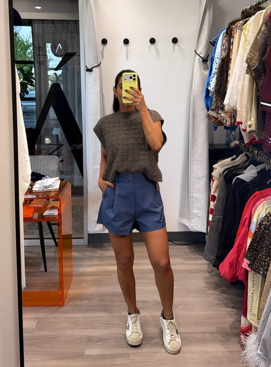 DENIM SHORT