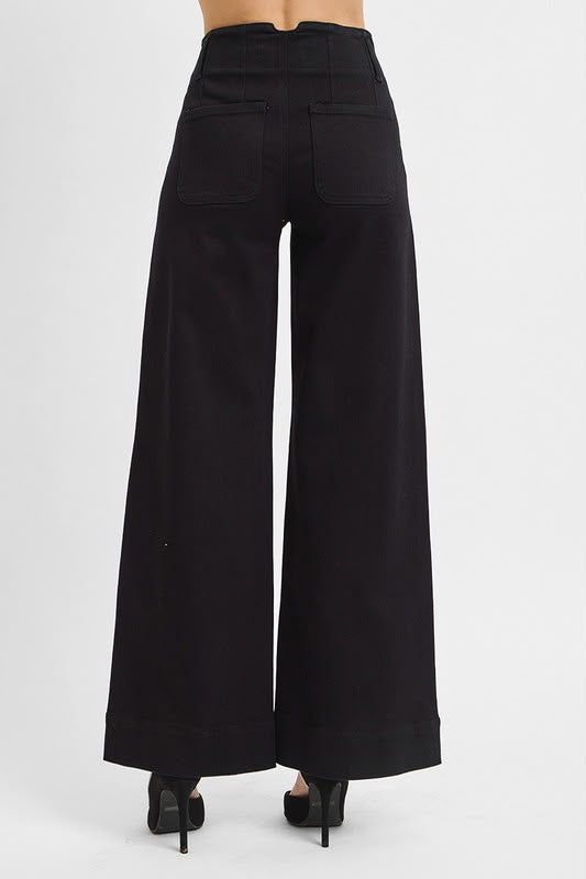 Black Wide Leg Jeans
